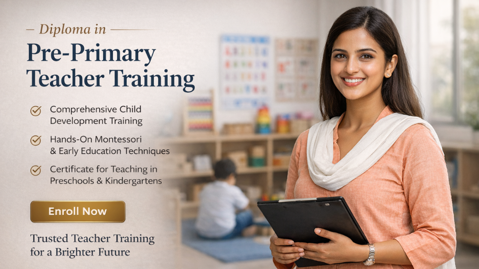 Diploma in Pre-Primary Teacher Training